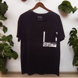 Express ★ Men's Graphic Tee - X Baggy Streetwear Pocket Graphic